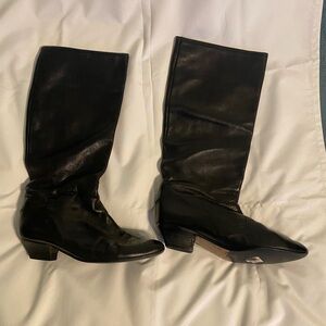 Vintage Vaneli Leather Heeled Boots
